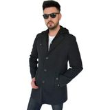 Dynamo Erkek Kaşe Kapüşonlu Kaban 9150 BGL-ST01624 - Füme