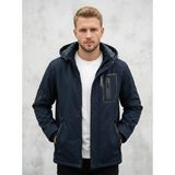Dynamo Erkek Lacivert Çıkarılabilir Kapüşonlu Içi Polar Mont 3130 - XL