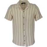 Dynamo Erkek Pamuklu Yazlık Kısa Kol Gömlek 9627 BGL-ST03736 - XL - Bej