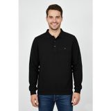 Dynamo Erkek Polo Yaka Cepli Selanik Sweatshirt Regular Kalıp BGL-ST04923