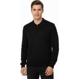Dynamo Erkek Polo Yaka Fermuarlı Triko Kazak Regular Fit 7019 BGL-ST04922