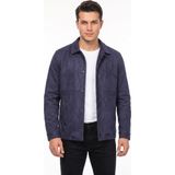 Dynamo Erkek Siyah Regular Fit Mevsimlik Süet Spor Mont BGL-ST05436 - Lacivert