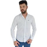 Dynamo Erkek Spor Gömlek Silim Fit 9843 BGL-ST02725 - 2XL - Beyaz