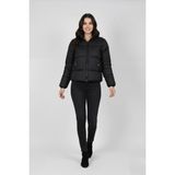 Dynamo Kadın Oversize Şişmet Spor Mont M5006 BGL-ST04909 - XL - Siyah