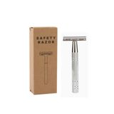 Dynamo Klasik Metal Double Edge Tıraş Bıçağı + 5 Yedek Jilet Gümüş