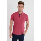 Dynamo T621 Erkek Gül Polo Yaka Likralı T-shirt