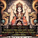 Dynasty Dreamscape: Anime Beauties of the Imperial Court COLORING BOOK: (Anime Coloring Book Series)