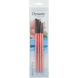 Dynasty : Water Lily 7700 Serisi : Sentetik Sulu Boya Fırça Seti 8 : 4' Lü