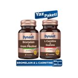 Dynavit Bromelain & L-Carnitine Yaz Paketi - Bromelain, Krom Pikolinat, L-Carnitine, Guarana