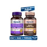 Dynavit Collagen&Hyaluronic Acid Complex 30 Tablet-Saç&Cilt&Tırnak+Biotin 5000mcg 1000Tablet – Işıltı Paketi