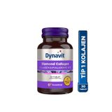 Dynavit Diamond Collagen&Hyaluronic Acid 30 Tablet - Hidrolize Peptit Tip 1 Balık Kolajeni - Saç&Cilt&Tırnak