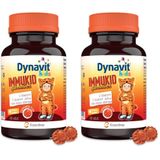 Dynavit Kids Immukid Gummies 60 Çiğnenebilir - Çocuk için C, D Vitamini,Çinko,Kara Mürver-Bağışıklık&Enerji (2 paketi)