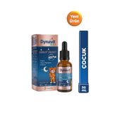 Dynavit Kids Night Night Damla 30ML – Çocuklar Için Melisa, Mayıs Papatyası, Ihlamur - Uyku
