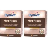 Dynavit Mag Focus 15 Çiğneme Tab - Magnezyum Malat & Sitrat, Fosfotidilserin, B6 & B12 Vitamini - Odaklanma (2 paketi)