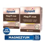 Dynavit Mag Focus 15x2 Çiğneme Tableti - Okula Dönüş - Magnezyum Malat & Sitrat, Fosfotidilserin