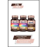 Dynavit Multi-Daily 30 Kapsül X2 & Magnesium Citrate 200 mg & Vitamin D 60 Tablet