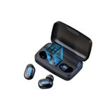 Dynego Bluetooth Kablosuz Kulaklık 2000 Mah 5.0 Spor Led Dijital Ekran Şarj Kutulu