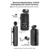 Dynego Makaralı Bluetooth Kulaklık Digital Göstergeli Çift Telefon Destekli Ios Android Xiaomi Uyumlu