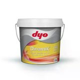 Dyo 0932 7,5 lt Dinamik İpekmat Silikonlu Silinebilir İç Cephe Duvar Boyası