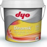 Dyo 4366 7,5 lt Dinamik İpekmat Silikonlu Silinebilir İç Cephe Duvar Boyası