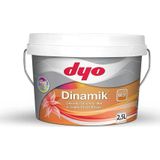 Dyo 4756 2.5 lt Dinamik Mat Silikonlu Silinebilir İç Cephe Duvar Boyası