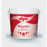 Dyo 6,3Lt(10Kg) Beşyıldız Silikonlu Mat İç Cephe Duvar Boyası Beyaz