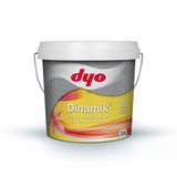Dyo (7194) Toz Duman 7,5Lt Dinamik İpekmat Silikonlu Silinebilir İç Cephe Duvar Boyası