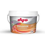 Dyo 9062 2.5 lt Dinamik Mat Silikonlu Silinebilir İç Cephe Duvar Boyası