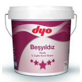 Dyo Beşyıldız 7565 Buz Gümüşü 3.5 kg Plastik İç Cephe Duvar Boyası
