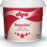 Dyo Beşyıldız Mine 20 kg Silikonlu Mat İç Cephe Boyası