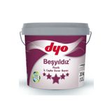 Dyo Beşyıldız Plastik Iç Cephe Duvar Boyası BUZ GÜMÜŞÜ 20kg/10kg/3,5kg