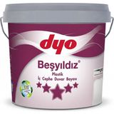 Dyo Beşyıldız Plastik Mat Iç Cephe Boyası 3.5 kg Toz Duman 7194