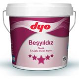Dyo Beşyıldız Yeni Çağıl 3.5 kg Silikonlu Mat İç Cephe Duvar Boyası