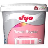 Dyo Beyaz Tavan Boyası 10 kg Akrilik Emülsiyon Esaslı Yüksek Örtücülük ile Mat Görünüm