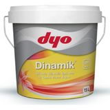 Dyo Dinamik 1987 Köpük 15 lt Silikonlu Silinebilir İpek Mat İç Cephe Duvar Boyası