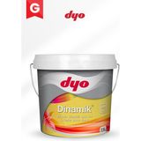 Dyo Dinamik Silikonlu Silinebilir Ipek Mat Iç Cephe Boyası (2,5 Lt - 7,5 Lt - 15 Lt) - Yüksek Örtücülük, Leke Tutmaz, Kolay Uygulama - Toz Duman - 7194