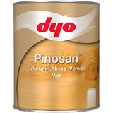 Dyo Pinosan Dekoratif Ahşap Koruyucu Vernik Mat 0,75L - 2,5l | Iç ve Dış Mekan Kullanımına Uygun - Açık Meşe