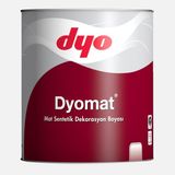 Dyomat Mat Sentetik Boya - 2,5 lt - Siyah