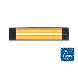 Dysis DH-7452 Art Plus Karbon Serisi IP65 Suya-Toza Dayanıklı 2300 W Siyah Dış Mekan Isıtıcı
