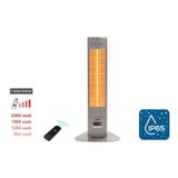 Dysis Single X Karbon Serisi IP65 Suya-Toza Dayanıklı 2300 W Bej Uzaktan Kumandalı İç/Dış Mekan Isıtıcı