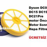Dyson DC08 Elektrikli Süpürge Motor Sonrası Hepa Filtre