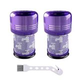 Dyson V12 Detect Slim Elektrikli Süpürge İçin Yedek Filtre, Absolute Extra/Total Clean/Fluffy Aksesuar Arka Filtre Yedek Parçası 971517-01 (2 Ad