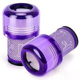 Dyson V12 İçin 2 Adet Filtre, Yıkanabilir, 971517-01 İçin Yedek | V12 Slim, Absolute, Total Clean, Extra Ve Fluffy İle Uyumlu; Elektrikli Süpürge Ve Aksesuarlar İçin Yıkanabilir Filtre
