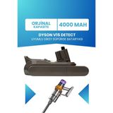 Dyson V15 Detect Uyumlu Batarya (Standart Kapasite) 25.2V 4000MAH Pil Dikey Süpürge Bataryası