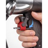 Dyson V6, V7, V8, V10, V11, V15 ile Uyumlu Tetik Kilidi, Güç Düğmesi Kilidi, Kırmızı, 32MM - Ahşap - 0 - 3 Yaş