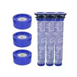 Dyson V8 V7 İçin Filtre, Dyson V8 V7 Animal Motorhead Absolute Cordless Elektrikli Süpürge İçin Yedek Filtre Ve Ön Filtre, 3 Motor Sonrası Fil