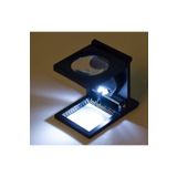 Dytac Işıklı Metal Lup Büyüteç 10x- Çap: 2,5 Cm (B133)