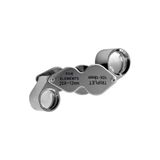 Dytac Metal Loupe Büyüteç İkili 10 x 18MM ve 20 x 12MM Setli Ürün Dayanıklı Metal Malzeme