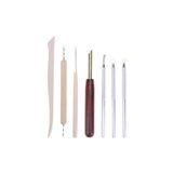 Dytac Modelaj Seramik Seti Ahşap Ve Metal 7' Li Set (eb-03)