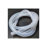 DYZER Alman Wacker Gıda Sınıfı Şeffaf Silikon Hortum 8X10 (2 metre) (İç Çap: 8mm Dış Çap: 10mm)